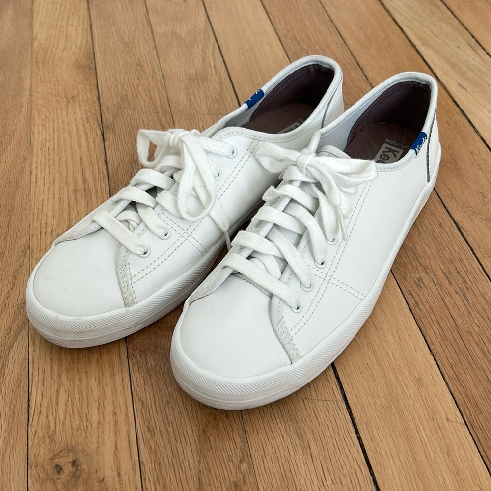 White size 9 Keds